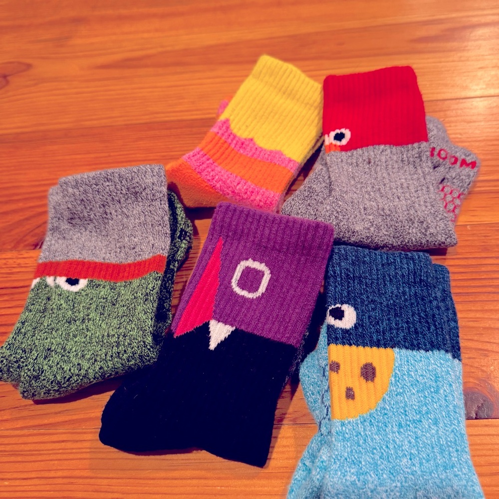 Bombas socks Sesame Street set